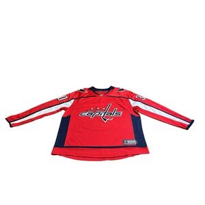 Washington‎ Capitals Jersey #30 Samsonov Fanatics Size XL Men